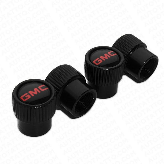 4pcs Universal Fit GMC Car Wheels Tire Air Valve Cap Stem Dust Cover Gift