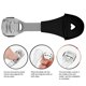 thumbnail image 4 of Removedor De Piel Muerta De Pie De Seguridad, Raspador De Pie De Acero Inoxidable, Para Uso Doméstico Y Uso En Salón Piel Agrietada, Seca, Muerta, Dura Y Callos Cuidado De Los Pies De La Piel Pies ANGGREK Otros, 4 of 8