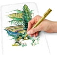thumbnail image 6 of STAEDTLER 8323-SWP6P Metallic Markers - Multi-Colour (Pack of 6) Assorted Colours + Pigment Liner Pack of 6, 6 of 6
