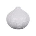 thumbnail image 2 of Saltoro Sherpi Patterned Ceramic Vase In Traditional Style, White, 2 of 3