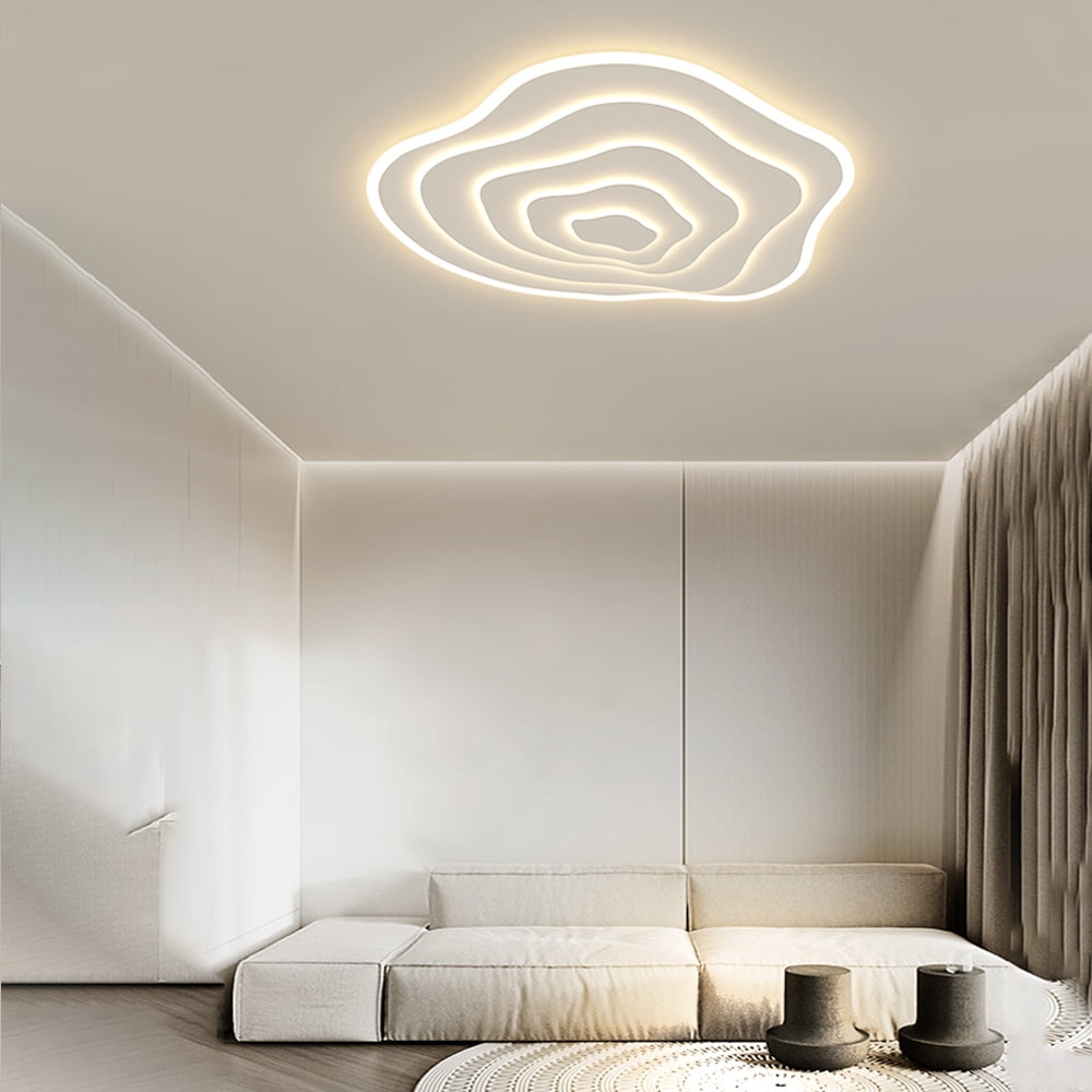 Arturesthome Nordic Minimalist Flower Acrylic Ceiling Light For Bedroom