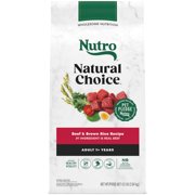 Nutro Natural Choice Adult Dry Dog ATT1Food, Beef and Brown Rice Recipe, 4.5 lbs.