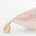 thumbnail image 2 of Rizzy Pillow Knife Edged Woven Pillow Blush 12"x12"x2", 2 of 5
