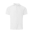 thumbnail image 4 of hotojiny Men's Button down Shirt Short Sleeve Classic Fit Plaid Shirt Casual Summer Beach Wedding Top Vaction Outfit, 4 of 6