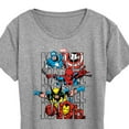 thumbnail image 3 of Marvel - Logo Stack - Women's Short Sleeve Graphic T-Shirt, 3 of 5
