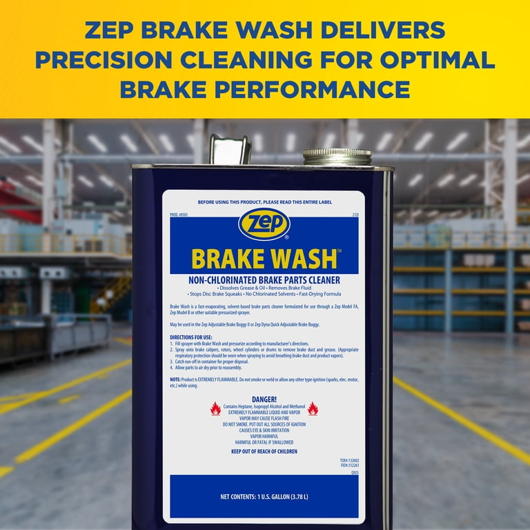 Zep Brake Wash Non-Chlorinated Brake Parts Cleaner, 50535, 5