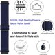 thumbnail image 2 of 2pack Nylon Bands Compatible With Samsung Galaxy Watch Active 2 Universal 20mm Stretchy Sport Loop Breathable Wristbandblack+blue, 2 of 4