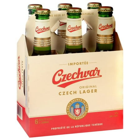Czechvar Imported Lagers, 12 fl oz 6 Pack Bottle 5% ABV