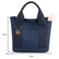 thumbnail image 4 of Canvas Bucket Bag Multi-Pockets Female Clutch Bag Large Capacity Casual for Work, 4 of 7