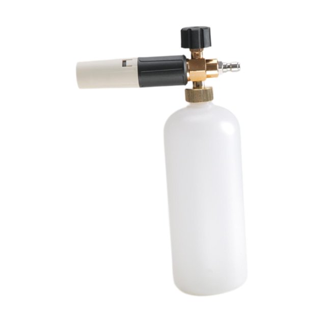 Pulverizador de espuma de alta presión Colamx Con boquilla ajustable para césped y patio al aire libre Negro