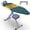 Green + Gray, variant on Xabitat Full Size Ironing Board 57" X 18" with Wall Mount Hanger, Full Metal Construction Iron Board, Built in Iron Caddy, Heat & Scorch Resistant Fabric, Cord Holder, Anti-Skid Feet, Heavy Duty