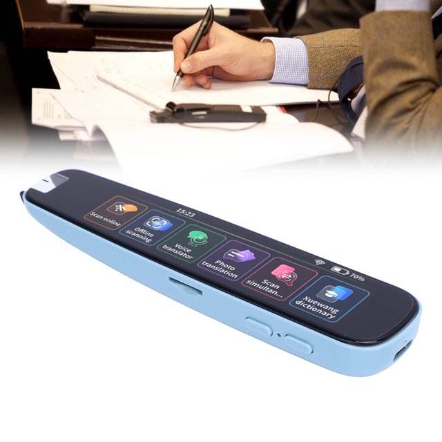 Scan Dictionary Pen, Accurate Easy To Use Scan Translator Pen 142 Languages Translation for Learning