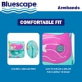 thumbnail image 3 of Bluescape Mermaid Inflatable Printed Kids Armbands for Swimming and Floating, Ages 3 to 6, Unisex, 3 of 5