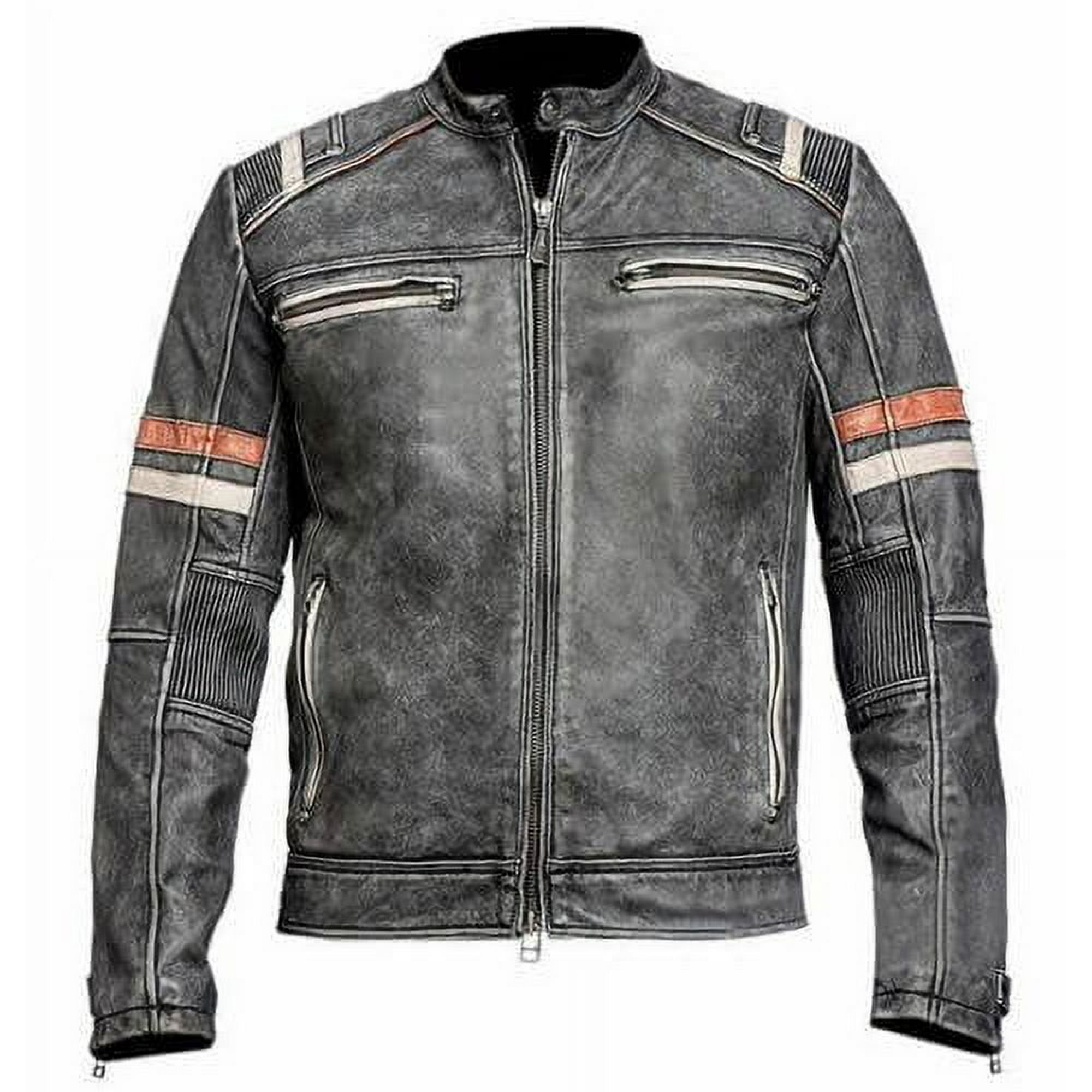 ジャケット・アウター Leather Motorcycle Jacket Vintage Black Motorcycle Jacket Vintage Motorcycle Jacket Leather Riding