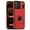 Red, variant on AIOVETEAB Compatible with iPhone 17 Pro Max Case Premium Leather TPU Hybrid Case Cover,Brown