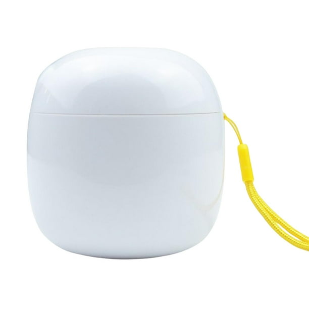 Mini caja desinfectante de luz ultravioleta portátil para chupetes Blanco