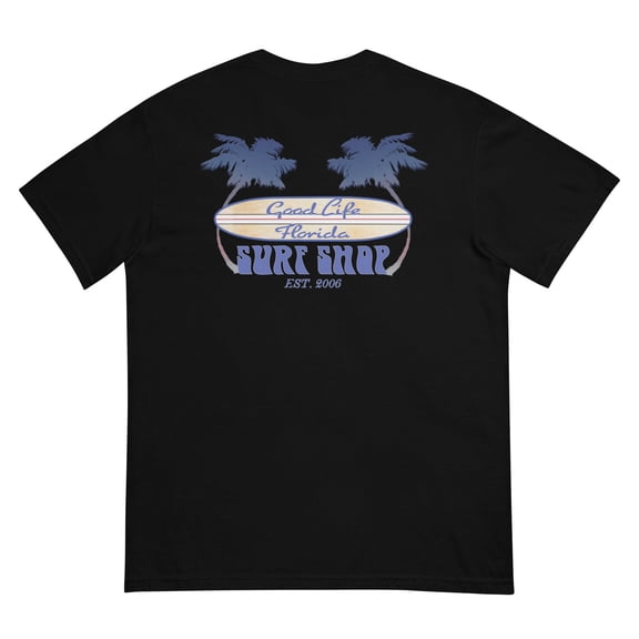 Men's Premium Ring Spun Cotton Tee Shirt Good Life Surf Shop