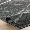 thumbnail image 3 of nuLOOM Thigpen Contemporary Area Rug, Dark Grey, 2' x 6', 3 of 9
