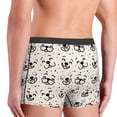 thumbnail image 3 of Goofa DOGS FACE Printed Men's Boxer Briefs Underwear, Moisture-Wicking Underwear, Trunk,Soft and Breathable Cotton Underwear-XX-Large, 3 of 9