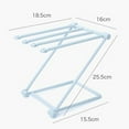 thumbnail image 4 of Agiferg Kitchen Bathroom Multifunctional Towel Rack Hanger Collapsible Plastic Rack, 4 of 4