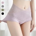 thumbnail image 3 of Ladies' Mid-Rise Lace Panties Butt-Lifting Underwear, 3 of 17