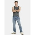 thumbnail image 3 of No Boundaries Men's & Big Men's Burnout Textured Tank, 2-Pack, Sizes XS-3XL, 3 of 7