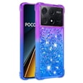 thumbnail image 2 of Funda para Xiaomi Poco X6 Pro Transparente con Brillos Carcasa Protectora Antigolpes con Glitter Brillante, 2 of 5