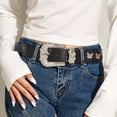 thumbnail image 3 of Cowgirl Waist Belts for Jeans Pants Vintage Buckle Belt for Y2K-Girls Hip-Hop, 3 of 8