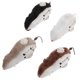 thumbnail image 3 of 4 ratones de peluche de cuerda, juguetes divertidos, educativos y con forma de dibujos animados para fiestas infantiles (color aleatorio)., 3 of 7