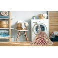 thumbnail image 2 of Ahgly Company Tapis Rond Lavable en Machine Intérieur Transitionnel Orange, 3 Pieds Rond, 2 of 7