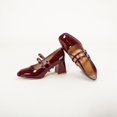 thumbnail image 3 of Ladies' French Style Mary Janes, Buckle Strap, High Heel Dress Shoes, 3 of 27