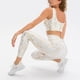 thumbnail image 5 of Leggings con estampado de cintura alta para mujer Pantalones de yoga con estampado de serpiente de cuerpo entero - Blanco, 5 of 6