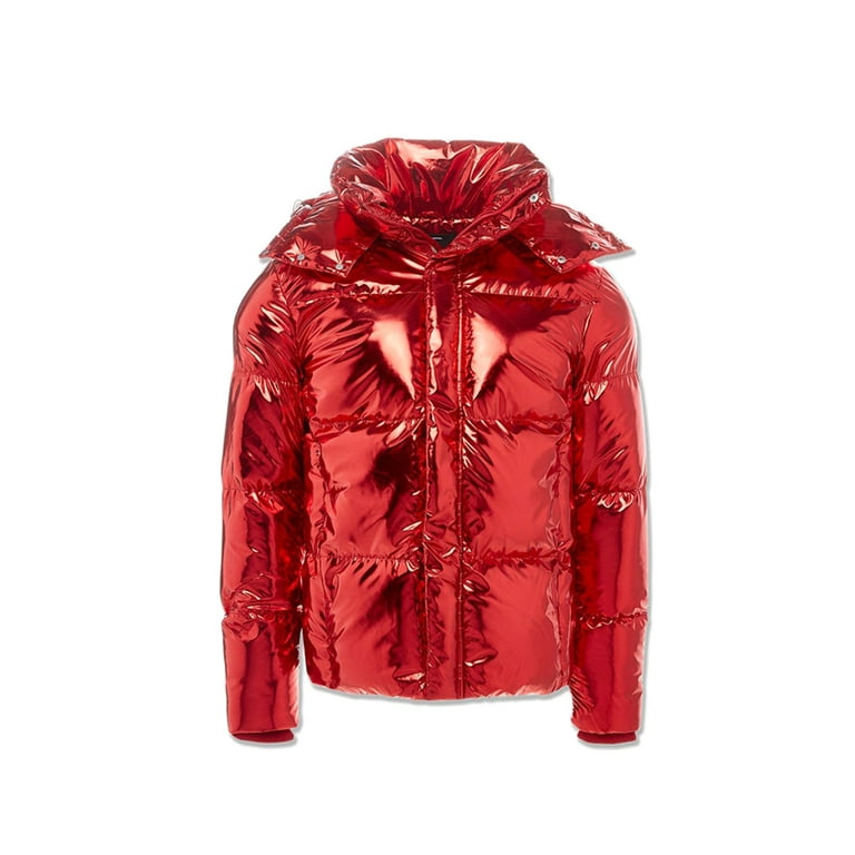 Jordan Craig Toronto Metallic Men's Bubble Jacket Metallic Red