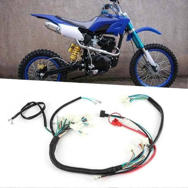 Arnés de cableado para arranque de motor de 50 cc, 110 cc y 125 cc para cuatrimotos PIT Dirt Bike ATV