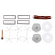 thumbnail image 3 of Kit de accesorios para robot aspirador Dreame Bot W10 W10 Pro, cepillos, filtros, soporte, mopa, peine plano blanco, 3 of 14