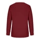 thumbnail image 4 of Ichuanyi liquidación de la moda mujeres casuales impresos en el cuello redondo de la manga larga colla de camisetas de la blusa ICHUANYI WER202308212684, 4 of 5