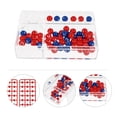 thumbnail image 2 of EeaseCA 1 Set Colorful Balls Number Table Tennis Ball Plastic Lottery Game Balls Toy, 2 of 7