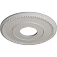 thumbnail image 3 of Ekena Millwork 12 1/2"OD x 3 7/8"ID x 3/4"P Bradford Ceiling Medallion (Fits Canopies up to 6 5/8"), Hand-Painted Ultra Pure White, 3 of 6