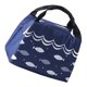 thumbnail image 4 of Bolsa de almuerzo térmica portátil con aislamiento impermeable reutilizable para niños adultos - Azul , 15x20x17cm Azul oscuro BLESIY Contenedor portátil para almuerzo, 4 of 5