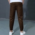 thumbnail image 6 of HIPYLO Petite Wide Leg Pants Boys Pants Size 8 Lounge Pants Kids Uniform Pants Black Baby Clothes Preppy Teen Clothes Boys 6t Clothes, Coffee 13-14 Years, 6 of 8