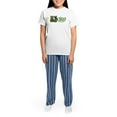 thumbnail image 4 of CafePress - Derry Dragon (Gaelic) Women's Light Pajamas - Women's Short Sleeve Print T-Shirt and Pants Light Cotton Pajama Set, 4 of 7