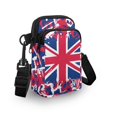 thumbnail image 3 of HELLHERO Graffiti Union Jack Shoulder Purse with Double-layer for Daily Commute or Casual Outings, 3 of 7