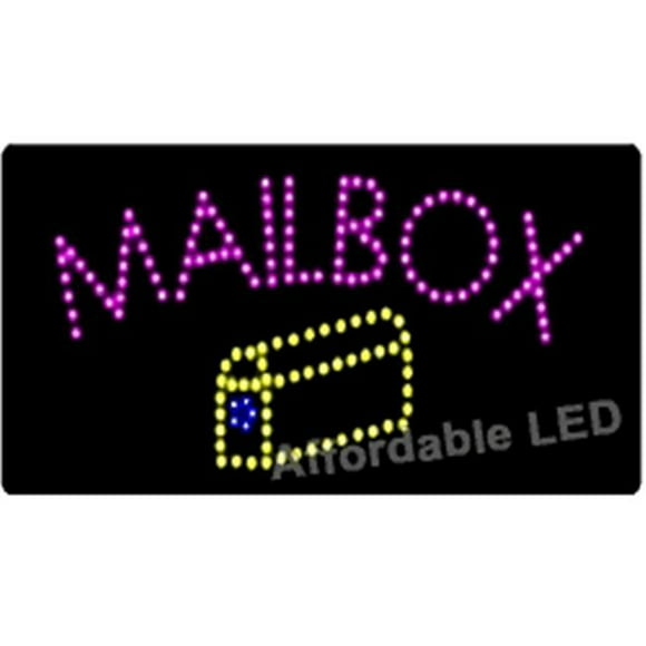 Affordable LED L1001 12 H x 24 L Boîte aux Lettres LED Signe