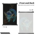 thumbnail image 2 of Vaporeon Poster Hanger Plastic Shaft Hanging Poster Wall Art Prints Canvas Decoration Artwork Gifts For Home Living Room Bedroom 20"X30", 2 of 7
