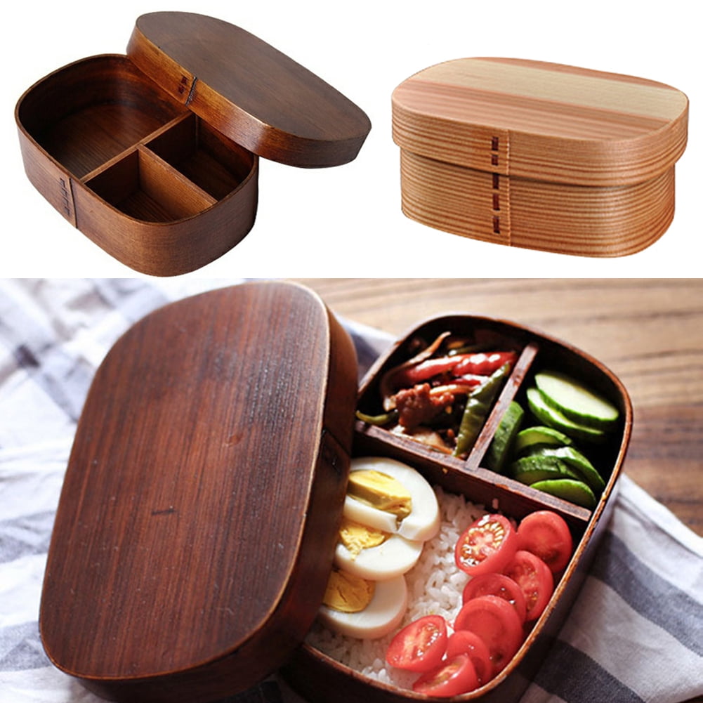 Wooden Lunch Box Set Japanese Bento Boxes Picnic Dinnerware Kit School Food  Container Sushi Case Tableware Lunchbox Food Box - AliExpress