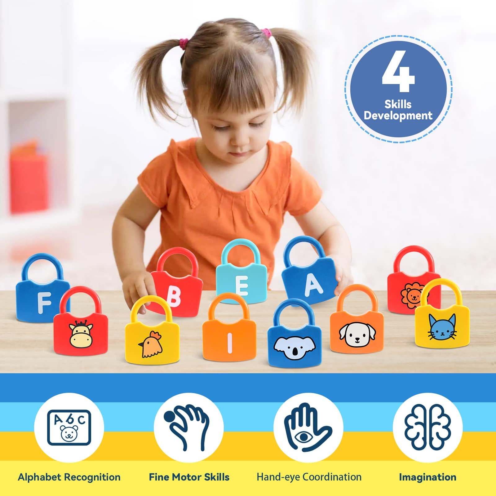 YYDeek Montessori Toys for Year Old, Preschool Activities Toys