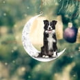 thumbnail image 3 of Xihbxyly En Venta Adorno de Navidad y Diseño de Perro En Forma de Siéntate En Hermoso Artefacto de Hierro para Amantes de Los Perros, 2 Piezas, 3 of 4