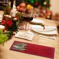 thumbnail image 3 of Cocina Tenedor Cuchillo Cubiertos Titular Bolsa Bolsillo Navidad Cena Mesa Decoración Wdftyju Para estrenar, 3 of 9