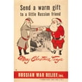 thumbnail image 3 of Anonymous 13x18 Black Modern Framed Museum Art Print Titled - Send a Warm Gift to a Little Russian Friend (1941), 3 of 5