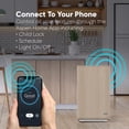 thumbnail image 6 of THE ASPEN Smart Air Purifiers with Extra Panel in Carbon Fiber for Large room (Max. 1500 Sq.Ft)/H13 True HEPA Filter with PM2.5 Sensor/Alexa & Google/App Control/ Scheduling, 6 of 11